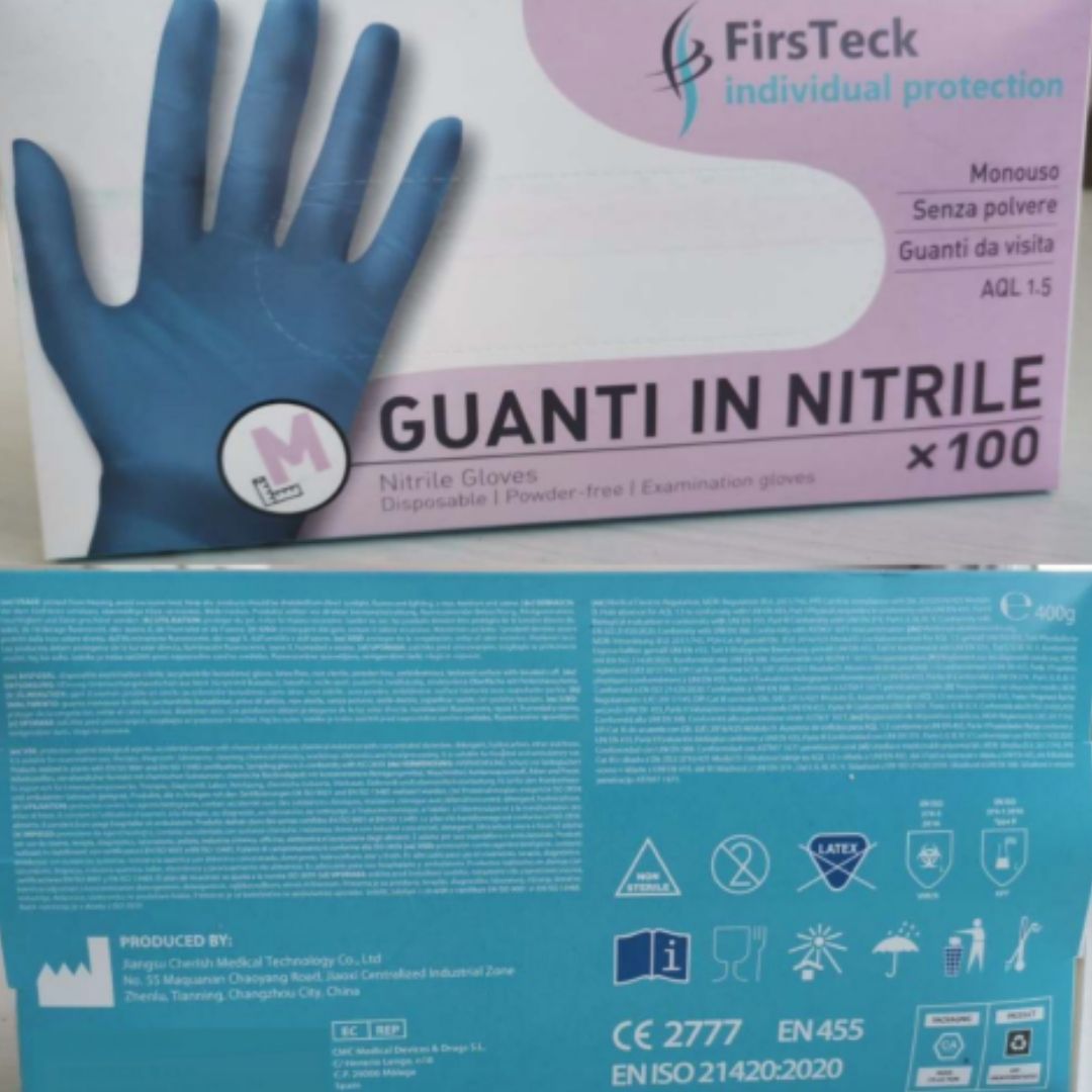 Guanti in nitrile