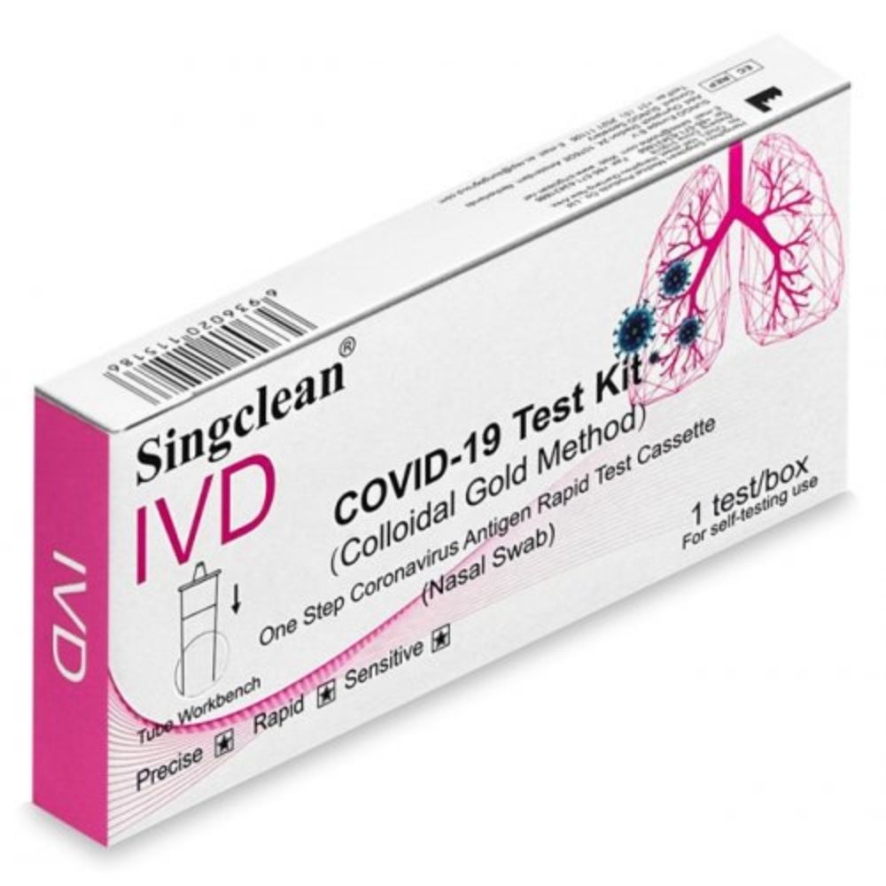 Test Antigenico Rapido Covid 19 Singclean Autodiagnostico